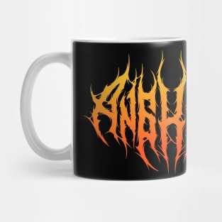 Angkrez Metal Logo Mug